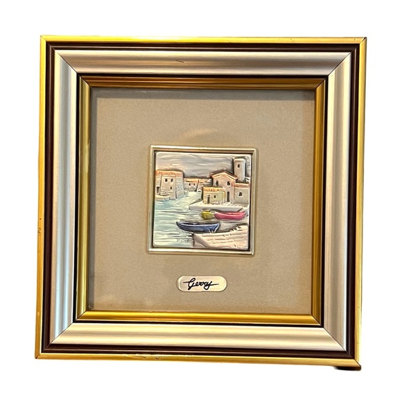 “Gerry”Silver 925 wall art decor with certificate of authenticity - Picture 2 of 4